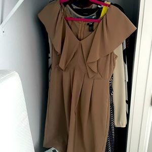H&M beige dress- belt not included